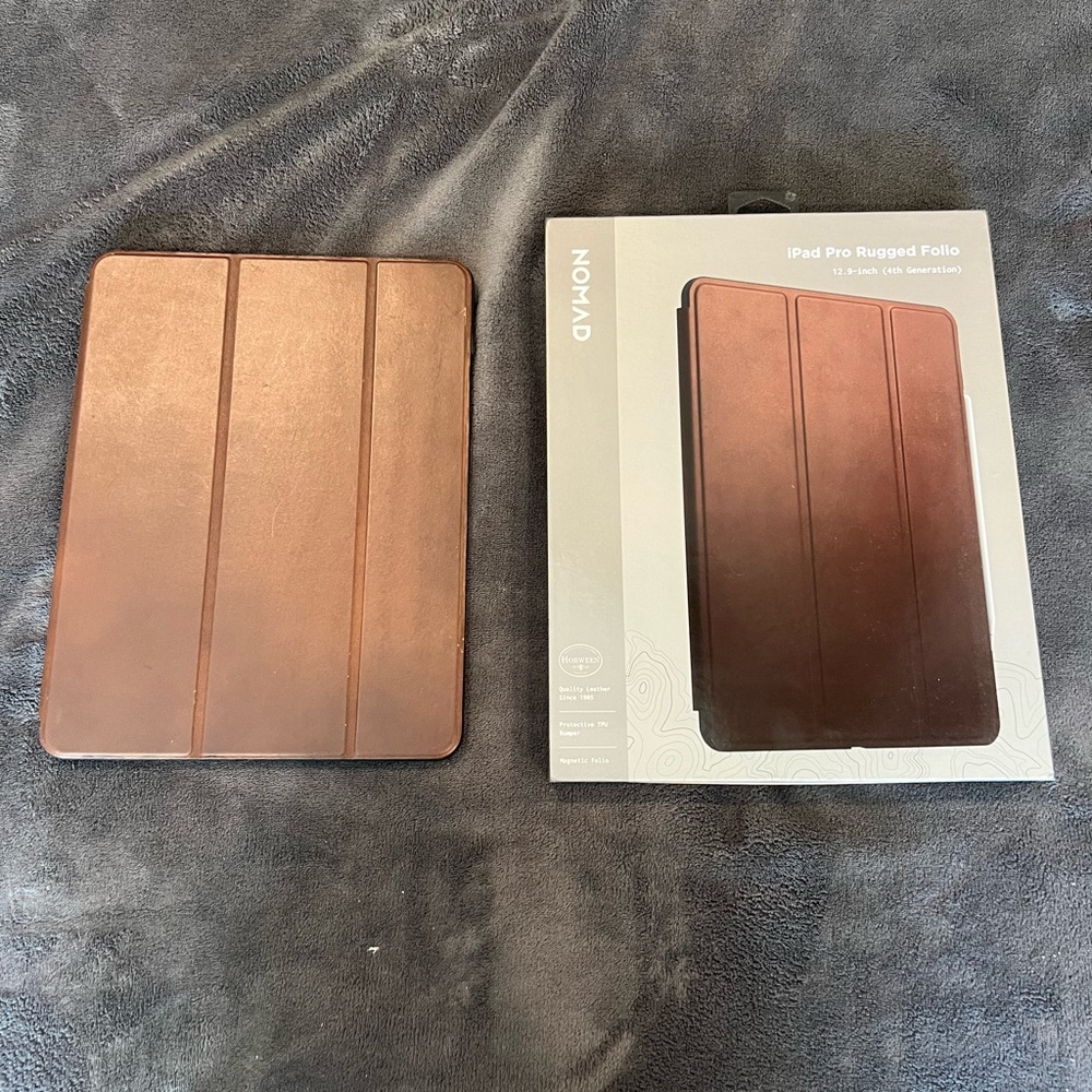 NOMAD leather ipad pro 12.9 case